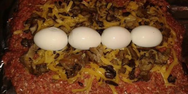 Рецепт рулета из фарша