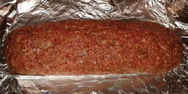 Рецепт рулета из фарша
