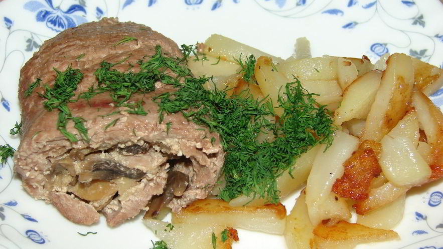 Рецепт рулета из индейки в фольге