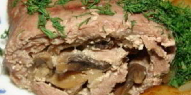 Рецепт рулета из индейки в фольге