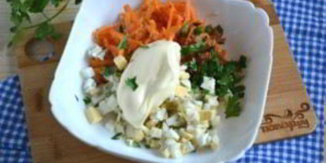 Рецепт рулета из лаваша с морковкой