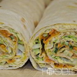 Рецепт Рулета из лаваша с овощами и сыром