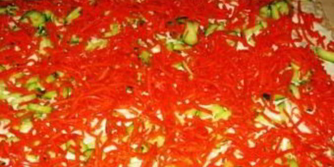 Рецепт рулета из лаваша с овощами и сыром