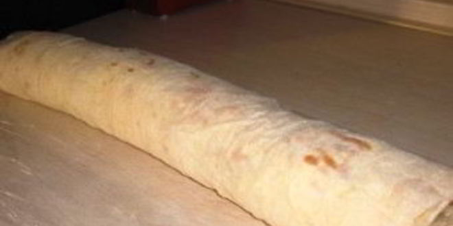 Рецепт рулета из лаваша с овощами и сыром