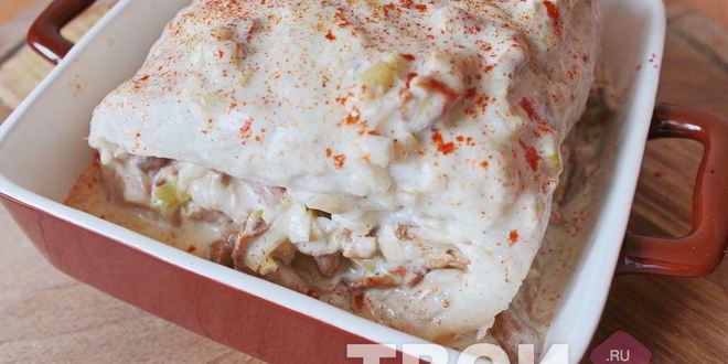 Рецепт рулета из рыбы