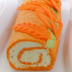Рецепт Рулета морковно-творожный