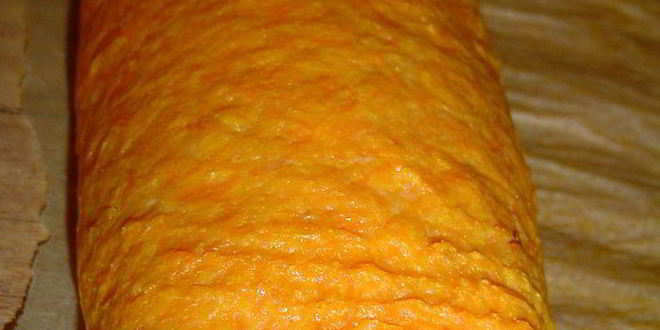 Рецепт рулета морковно-творожный