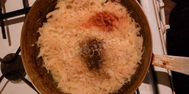 Рецепт рулета с капустой