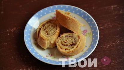 Рецепт Рулета с орехами