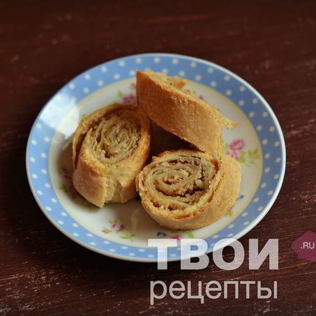 Рецепт Рулета с орехами