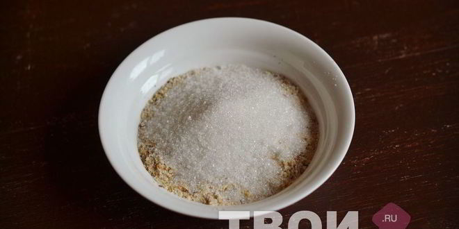 Рецепт рулета с орехами