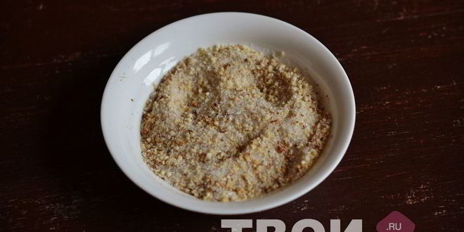 Рецепт рулета с орехами