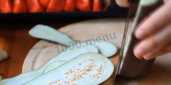 Рецепт рулетиков из баклажанов с грецкими орехами