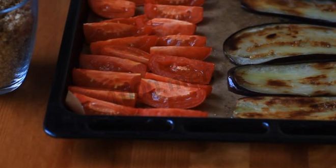 Рецепт рулетиков из баклажанов с грецкими орехами