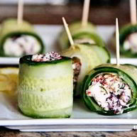 Рецепт Рулетиков из огурцов