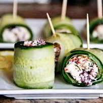 Рецепт Рулетиков из огурцов