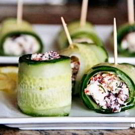 Рецепт Рулетиков из огурцов