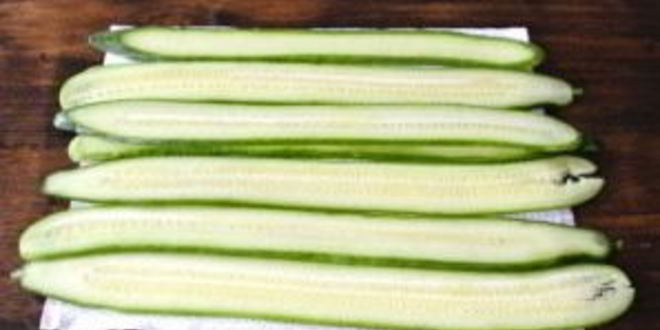 Рецепт рулетиков из огурцов