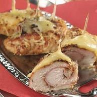 Рецепт Рулетиков из телятины с сыром