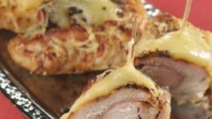 Рецепт Рулетиков из телятины с сыром