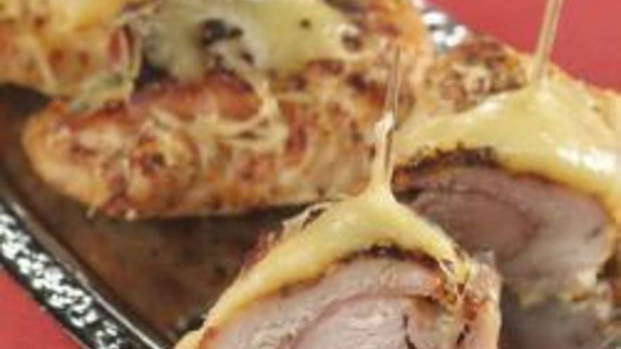 Рецепт рулетиков из телятины с сыром