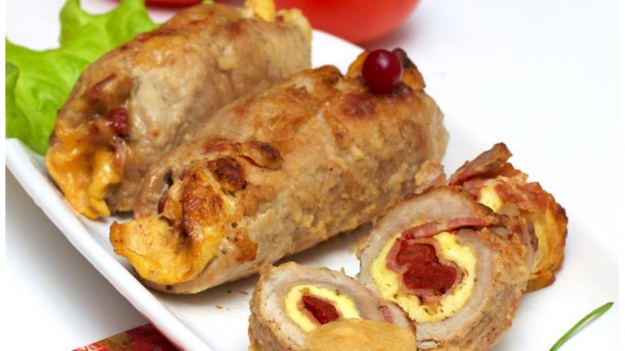 Рецепт рулетиков с беконом из мультиварки