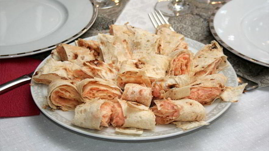 Рецепт рулетов с рыбой