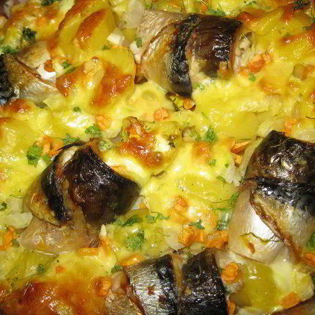 Рецепт Рыбных рулетиков с овощами