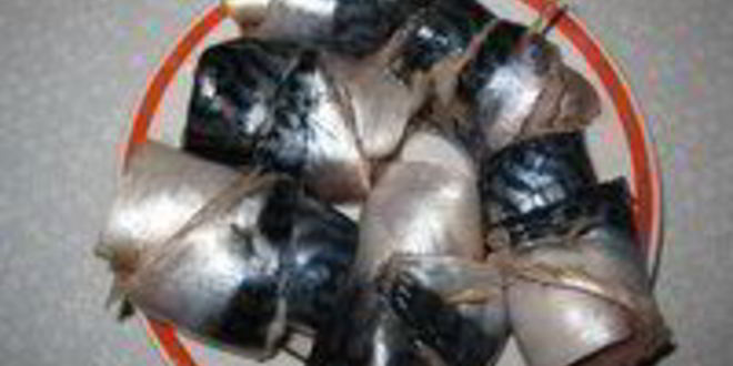 Рецепт рыбных рулетиков с овощами