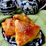 Рецепт Самсы из слоеного теста с картошкой