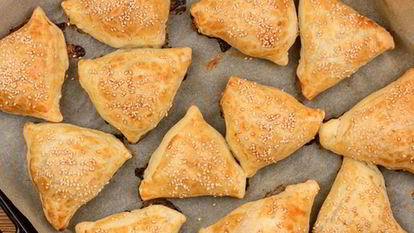 Рецепт Самсы с курицей и грибами