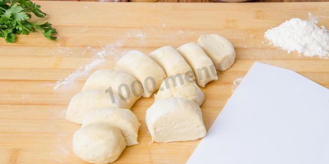 Рецепт самсы с курицей из слоеного теста