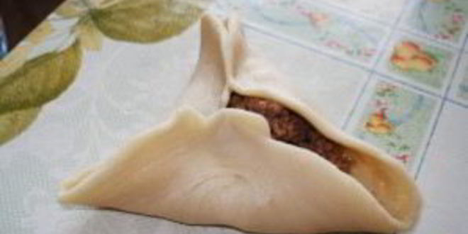 Рецепт слоеной самсы с фаршем