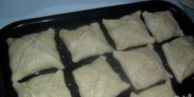 Рецепт слоеной самсы с мясом