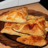 Рецепт Слоеной самсы с сыром