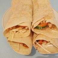 Рецепт Домашней шаурмы с курицей в лаваше