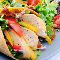 Рецепт Домашней шаурмы с курицей