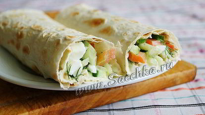 Рецепт Домашней шавермы