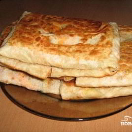 Рецепт Шаурмы с колбасой и сыром