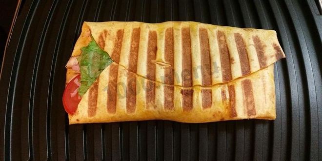 Рецепт шаурмы в лепешке по-домашнему