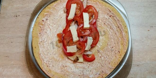 Рецепт шаурмы в лепешке по-домашнему