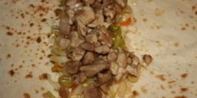 Рецепт шаурмы в микроволновке