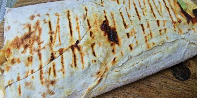 Рецепт шавермы с запеченной курицей и майонезным соусом