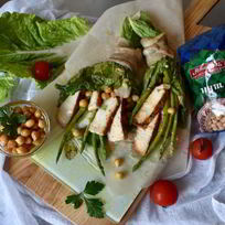 Рецепт Весенней шаурмы из пекинской капусты с индейкой