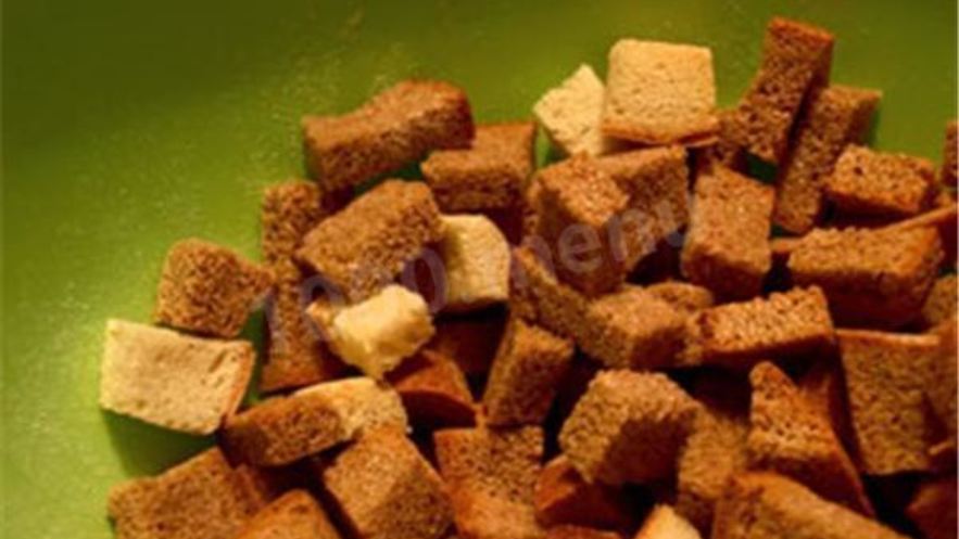 Рецепт домашних сухариков