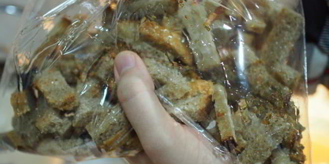 Рецепт пикантных сухариков к пиву