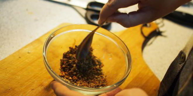 Рецепт пикантных сухариков к пиву