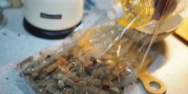 Рецепт пикантных сухариков к пиву