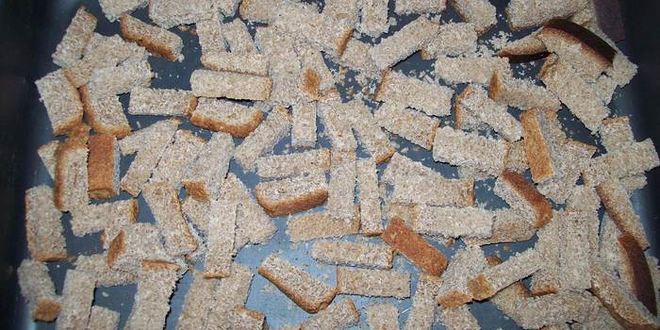 Рецепт сухариков похрустим