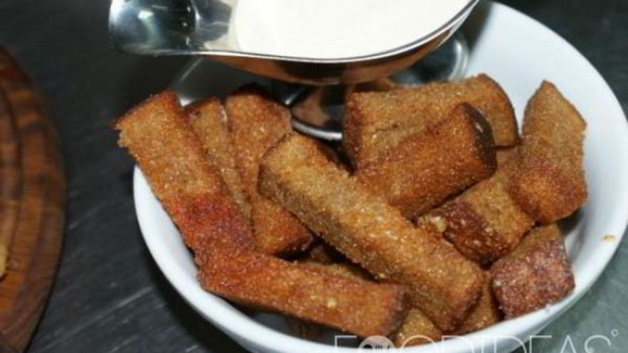 Рецепт сухариков с чесноком